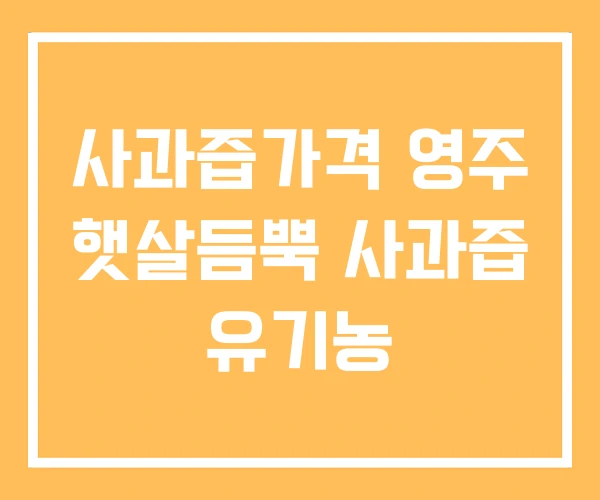사과즙가격 영주 햇살듬뿍 사과즙 유기농 사과즙가격 영주 햇살듬뿍 사과즙 유기농