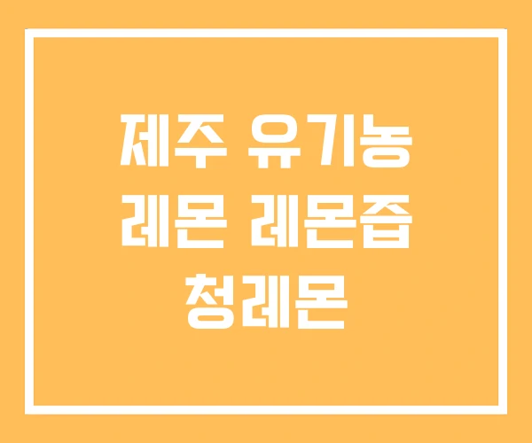 제주 유기농 레몬 레몬즙 청레몬 제주 유기농 레몬 레몬즙 청레몬